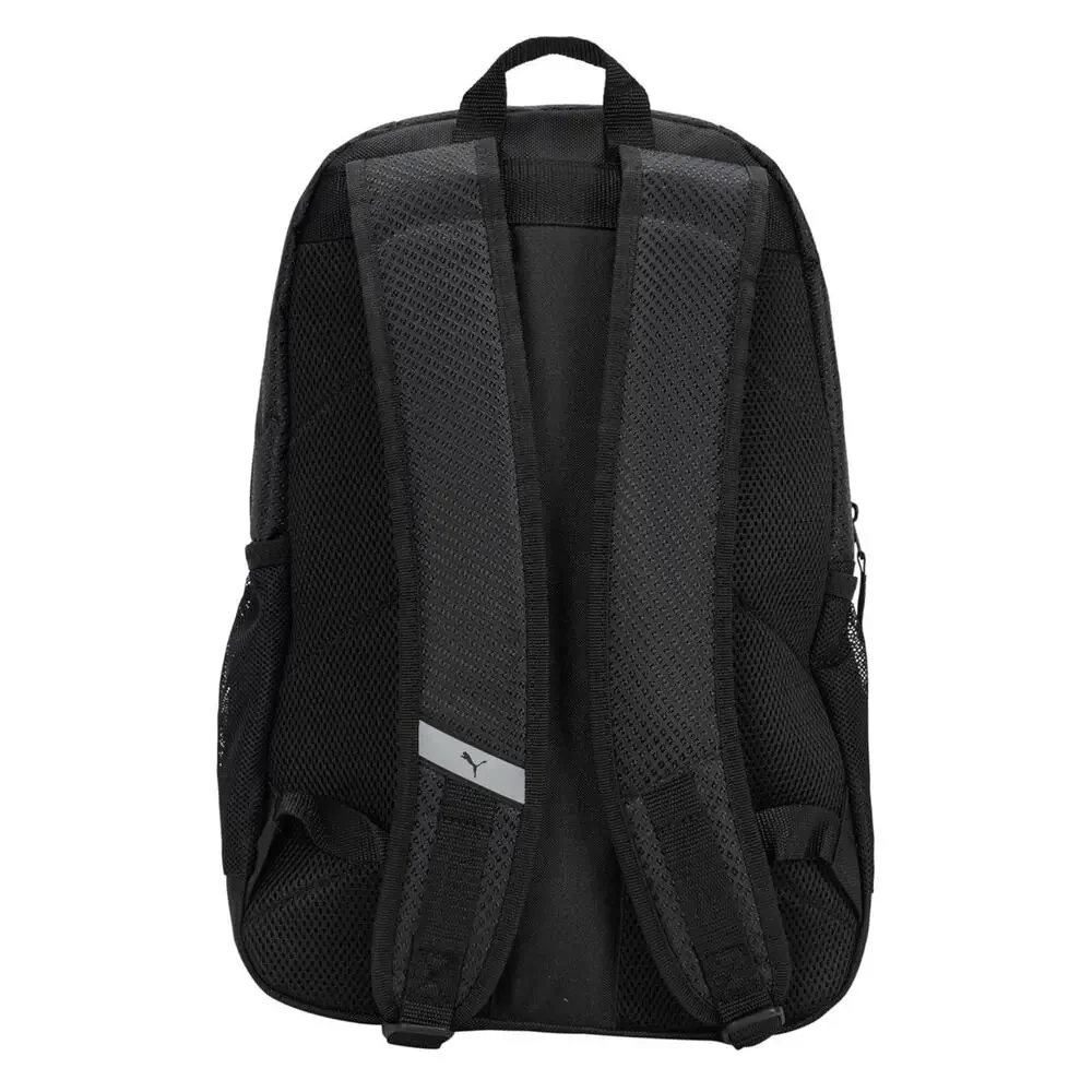 PUMA Evercat Contender Backpack Black Silver Logo Laptop School Gym NWT OS